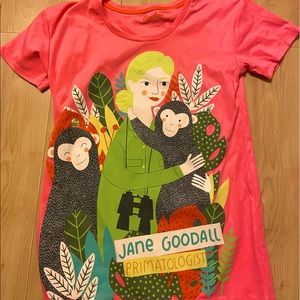 Picolina adult t-shirt : trailblazer series- Jane Goodall